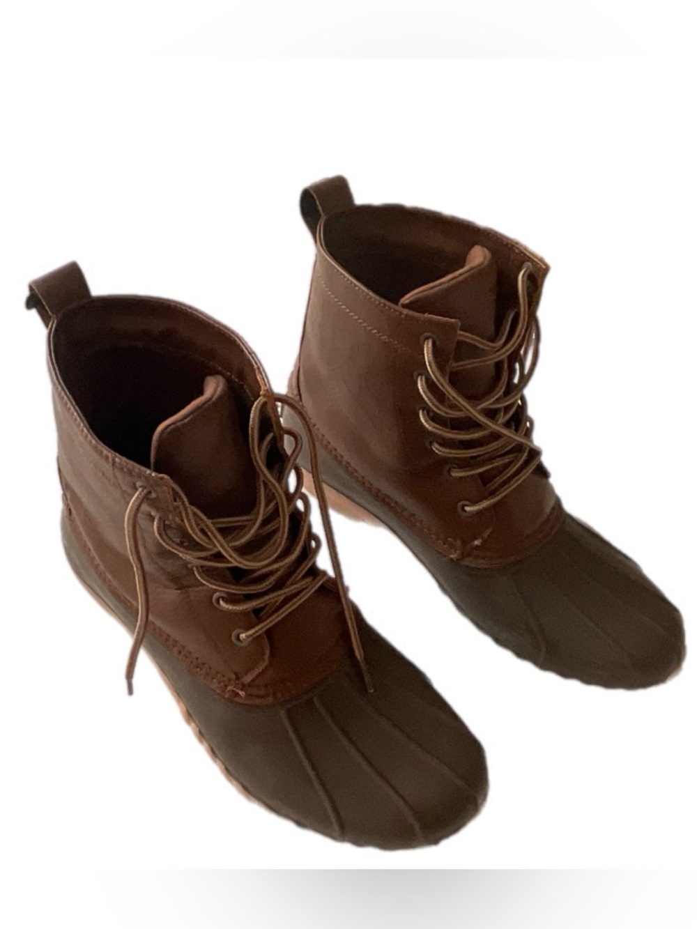 London Fog Seth Duck Boots – Cognac Brown - Picture 3 of 8